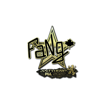 Sticker | FaNg (Gold) | Antwerp 2022 CS2 skin