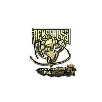 Sticker | ins (Gold) | Antwerp 2022 CS2 skin