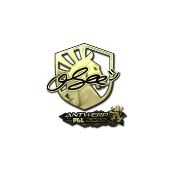 Sticker | oSee (Gold) | Antwerp 2022 CS2 skin