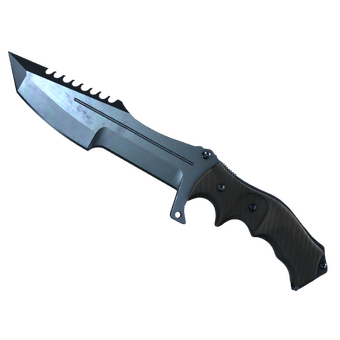 ★ StatTrak™ Huntsman Knife | Blue Steel (Well-Worn) CS2 skin