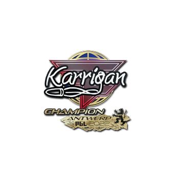 Sticker | karrigan (Champion) | Antwerp 2022 CS2 skin