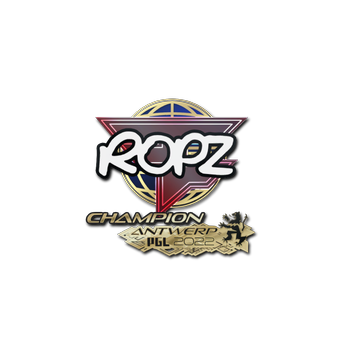 Sticker | ropz (Champion) | Antwerp 2022 CS2 skin
