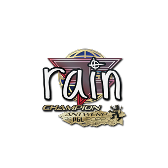 Sticker | rain (Champion) | Antwerp 2022 CS2 skin
