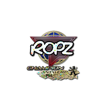 Sticker | ropz (Glitter, Champion) | Antwerp 2022 CS2 skin