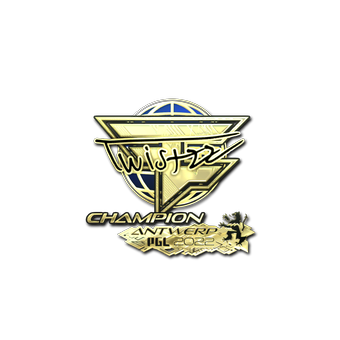 Sticker | Twistzz (Gold, Champion) | Antwerp 2022 CS2 skin