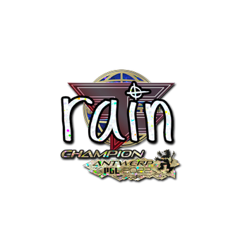 Sticker | rain (Glitter, Champion) | Antwerp 2022 CS2 skin