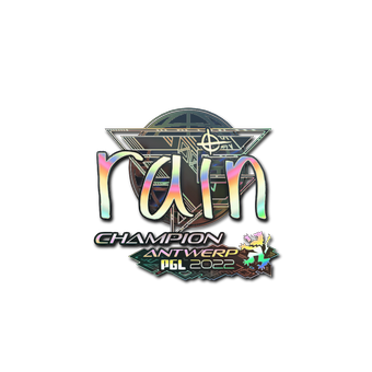 Sticker | rain (Holo, Champion) | Antwerp 2022 CS2 skin