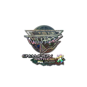 Sticker | Twistzz (Holo, Champion) | Antwerp 2022 CS2 skin