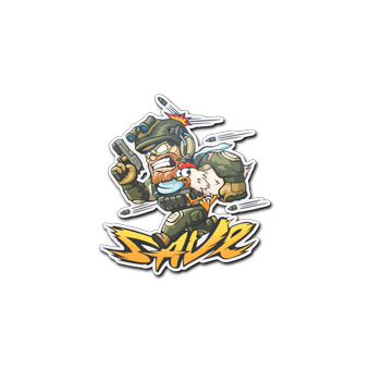 Sticker | Save Me CS2 skin