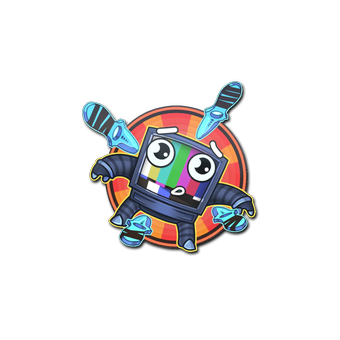 Sticker | TV On Mirage CS2 skin