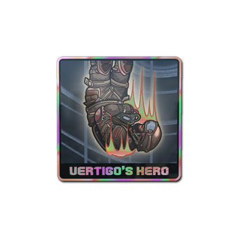 Sticker | Vertigo's Hero (Holo) CS2 skin