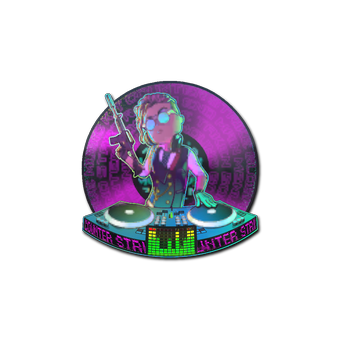 Sticker | DJ Safecracker (Lenticular) CS2 skin