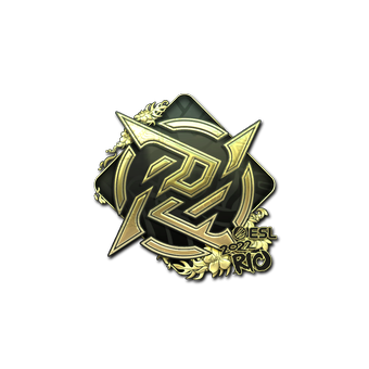 Sticker | Ninjas in Pyjamas (Gold) | Rio 2022 CS2 skin
