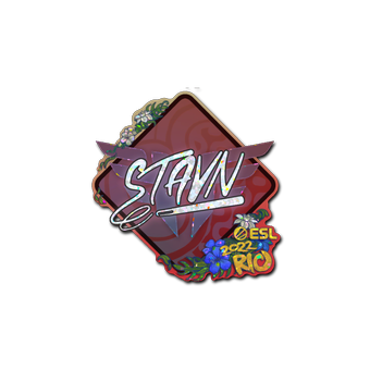 Sticker | stavn (Glitter) | Rio 2022 CS2 skin