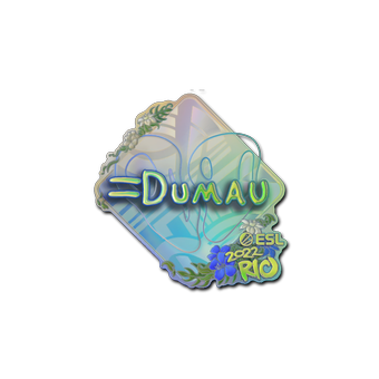 Sticker | dumau (Holo) | Rio 2022 CS2 skin