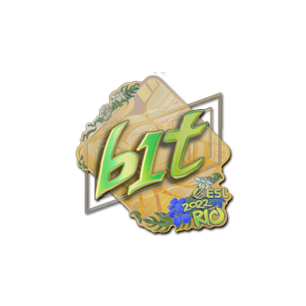 Sticker | b1t (Holo) | Rio 2022 CS2 skin