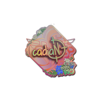 Sticker | cadiaN (Holo) | Rio 2022 CS2 skin