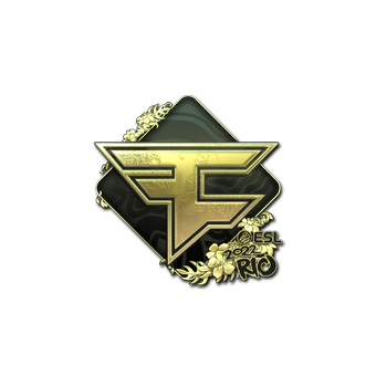 Sticker | FaZe Clan (Gold) | Rio 2022 CS2 skin