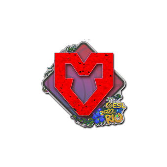 Sticker | MOUZ (Glitter) | Rio 2022 CS2 skin