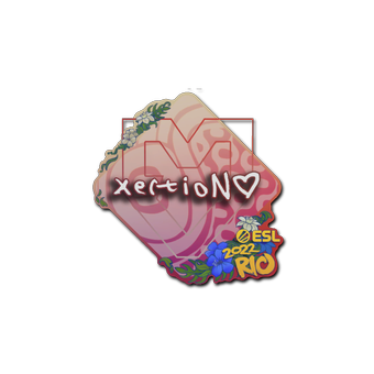 Sticker | xertioN | Rio 2022 CS2 skin