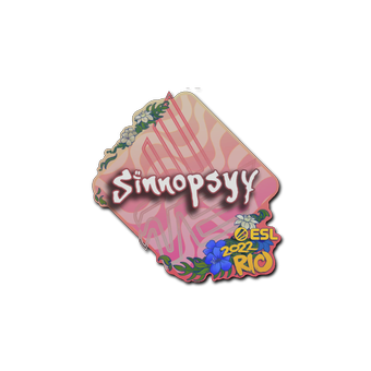 Sticker | sinnopsyy | Rio 2022 CS2 skin