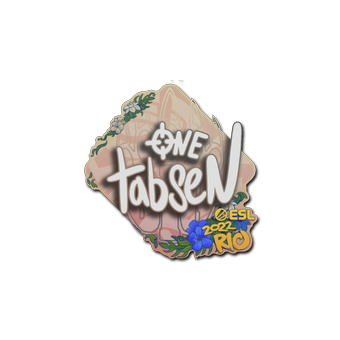 Sticker | tabseN | Rio 2022 CS2 skin