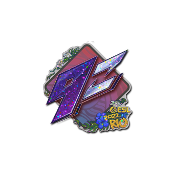 Sticker | 9z Team (Glitter) | Rio 2022 CS2 skin
