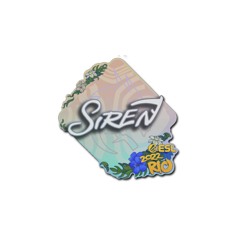 Sticker | S1ren | Rio 2022 CS2 skin
