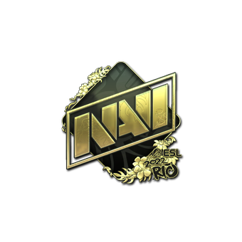Sticker | Natus Vincere (Gold) | Rio 2022 CS2 skin