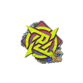 Sticker | Ninjas in Pyjamas (Glitter) | Rio 2022 CS2 skin
