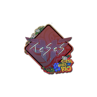 Sticker | TeSeS (Glitter) | Rio 2022 CS2 skin