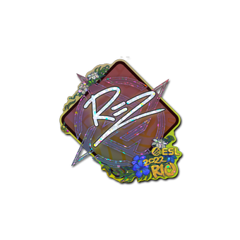 Sticker | REZ (Glitter) | Rio 2022 CS2 skin