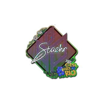 Sticker | Staehr (Glitter) | Rio 2022 CS2 skin