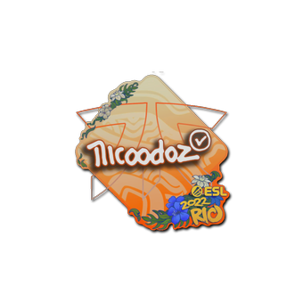 Sticker | nicoodoz | Rio 2022 CS2 skin