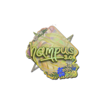 Sticker | hampus (Holo) | Rio 2022 CS2 skin