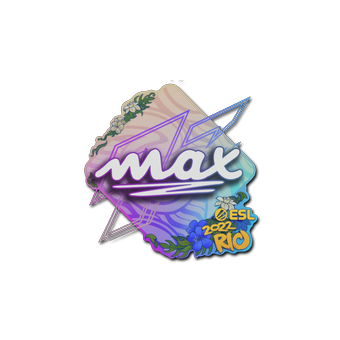 Sticker | max | Rio 2022 CS2 skin