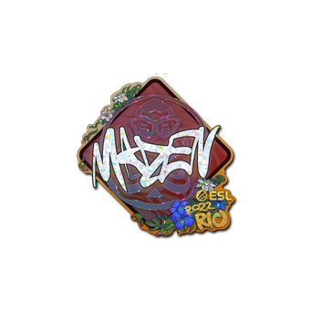 Sticker | maden (Glitter) | Rio 2022 CS2 skin