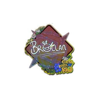 Sticker | Brollan (Glitter) | Rio 2022 CS2 skin