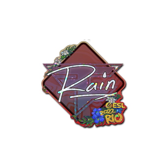 Sticker | rain (Glitter) | Rio 2022 CS2 skin