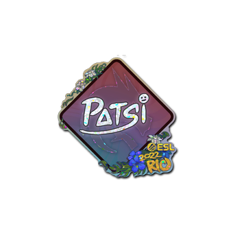 Sticker | Patsi (Glitter) | Rio 2022 CS2 skin