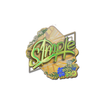 Sticker | s1mple (Holo) | Rio 2022 CS2 skin
