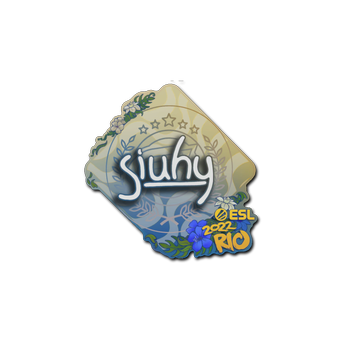Sticker | siuhy | Rio 2022 CS2 skin
