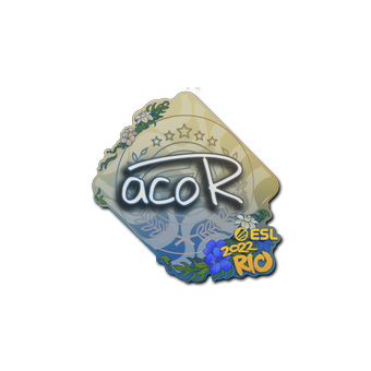 Sticker | acoR | Rio 2022 CS2 skin