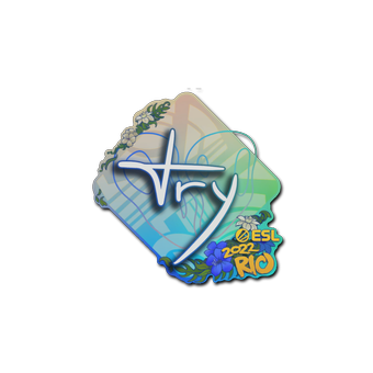 Sticker | TRY | Rio 2022 CS2 skin