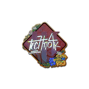 Sticker | Techno4K (Glitter) | Rio 2022 CS2 skin
