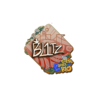 Sticker | bLitz | Rio 2022 CS2 skin