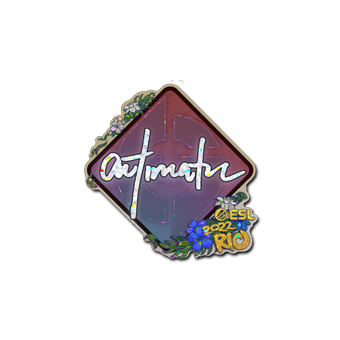 Sticker | autimatic (Glitter) | Rio 2022 CS2 skin