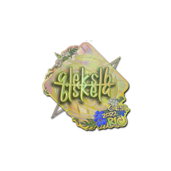 Sticker | Aleksib (Holo) | Rio 2022 CS2 skin