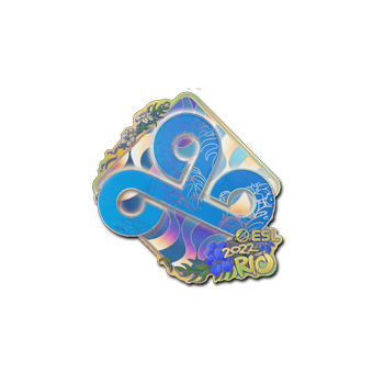 Sticker | Cloud9 (Holo) | Rio 2022 CS2 skin