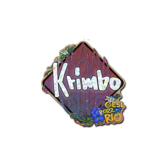 Sticker | Krimbo (Glitter) | Rio 2022 CS2 skin